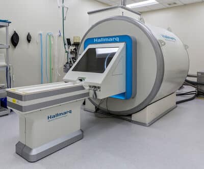 Sistema de ressonância magnética veterinária