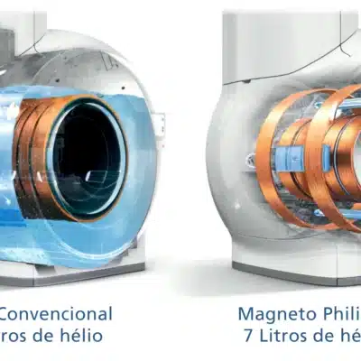 magneto principal para ressonância magnética